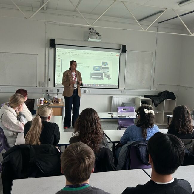 Promega visits CHS