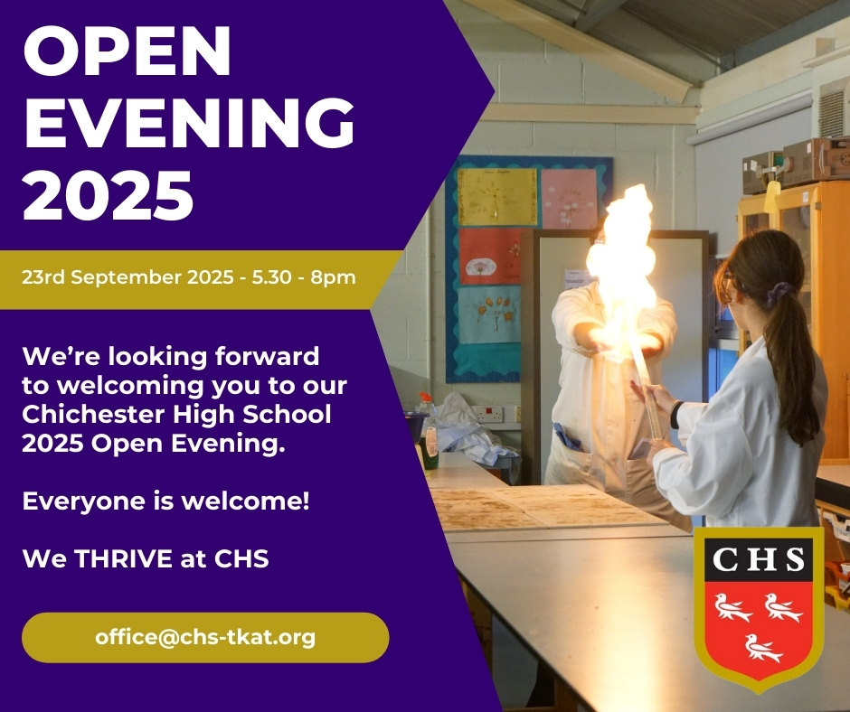 Open evening infographic