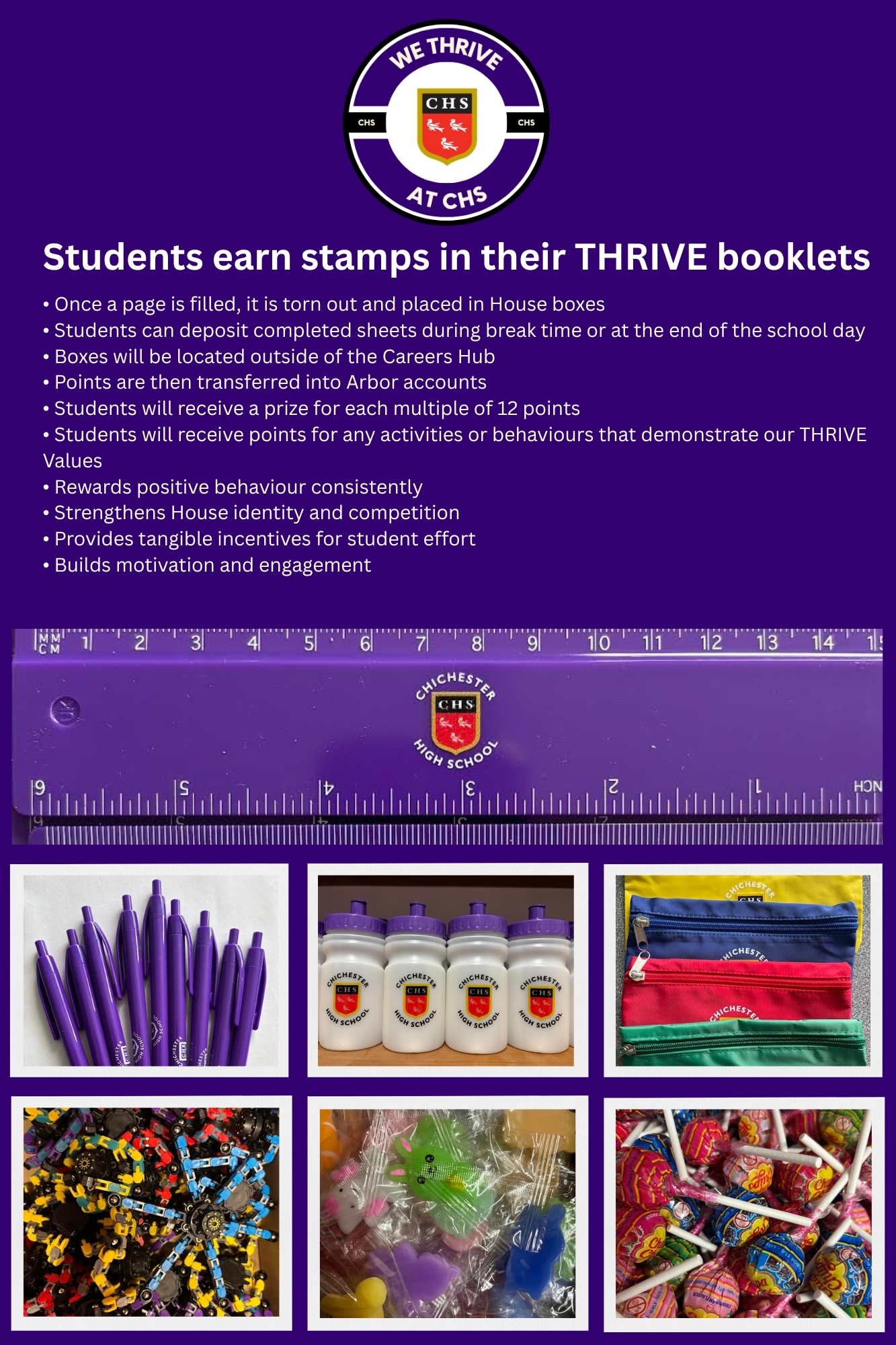 THRIVE STAMP info